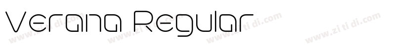 Verana Regular字体转换 Verana Regular字体转换